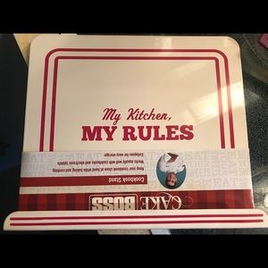 Cake Boss Metal Cook Book Stand!